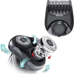 Remington Elektrorasierer R9 Ultimate, XR1570, Für Männer, Wet & Dry, Mit Trimmer, Schwarz -Franz-Mensch Shop 82397b6ce8c193cfed2ecf6baf6fa861a23d9b8f elektrorasierer remington r9 ultimate xr1570