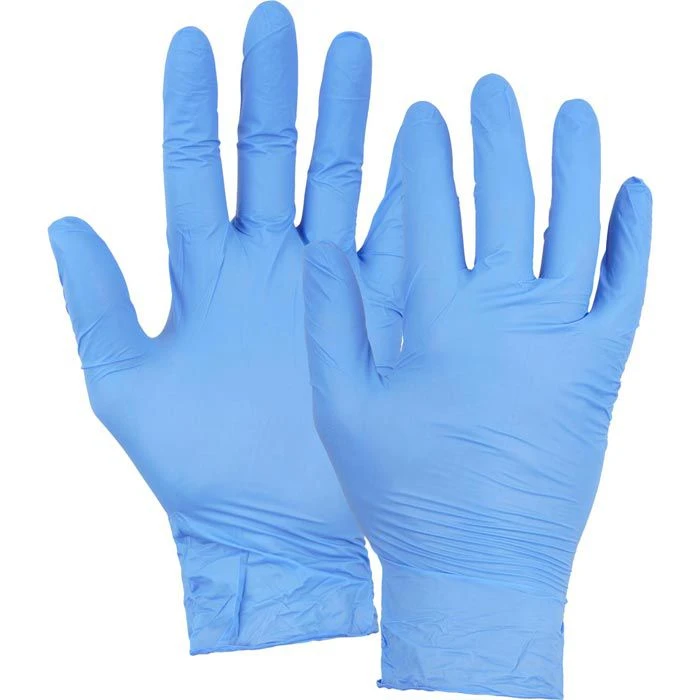 Ulith Einmalhandschuhe Nitril Typ 40, Puderfrei, Blau, 200 Stück, Größe L 3 Ulith Einmalhandschuhe Nitril Typ 40, Puderfrei, Blau, 200 Stück, Größe L – Bild 2