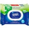 Tempo Toilettenpapier Sanft & Sensitiv, Feuchte Toilettentücher, Aloe Vera, 2x 42 Tücher