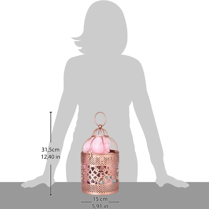 BRUBAKER Geschenkset Cosmetics Roségold, Bade- & Dusch-Set Mit Oriental. Windlicht 7-teilig 9 BRUBAKER Geschenkset Cosmetics Roségold, Bade- & Dusch-Set Mit Oriental. Windlicht 7-teilig – Bild 7