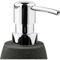Wenko Seifenspender Goa, 21719100, Kunststein, Grau, 210ml -Franz-Mensch Shop 96048098e8fd682ea8bbc9d2683cbaecca1c1974 seifenspender wenko goa 21719100