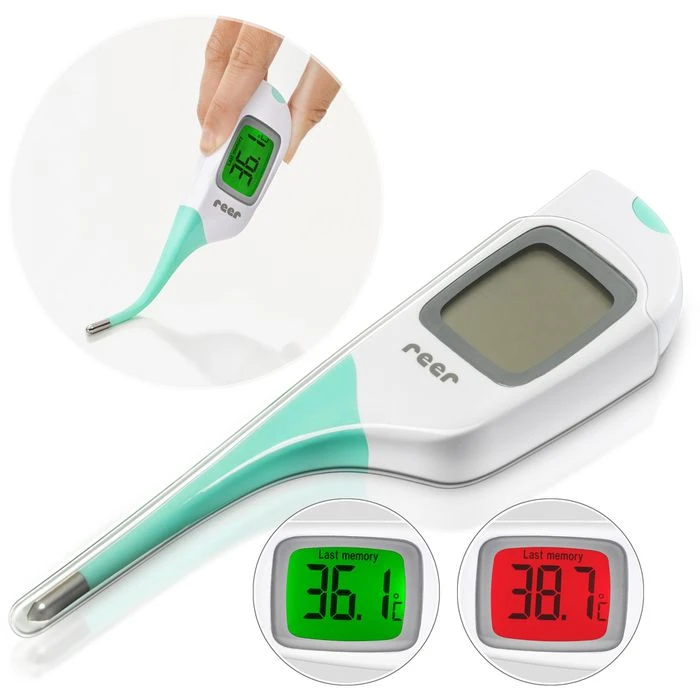 Reer Fieberthermometer ColourTemp, Wasserdicht, Flexible Spitze, Farbwechsel-Display 3 Reer Fieberthermometer ColourTemp, Wasserdicht, Flexible Spitze, Farbwechsel-Display
