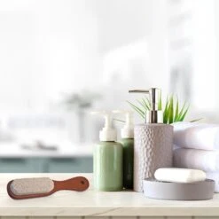 Croll&Denecke Bimsstein 20231 Stielbürste Aus Holz, Hornhautentferner, Grau, 18 X 4 X 2 Cm -Franz-Mensch Shop 974357766b0aa9698c32a93f3f14e69d906ea7d0 bimsstein crollunddenecke 20231 stielbuerste aus holz