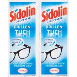 Sidolin Brillenputztücher Brillentücher, Streifenfrei, Einzeln Verpackt, 50 Stück -Franz-Mensch Shop 9c2d40b99c5756827ab3800bd8026e0a6498ff62 brillenputztuecher sidolin brillentuecher