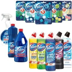 Domestos WC-Reiniger Kraft & Frische WC Gel, Ocean Fresh, Beseitigt 99,9% Der Bakterien, 750ml -Franz-Mensch Shop 9e1c27c0cd9d0f110e41a54e0575bd0c02797f3e wc reiniger domestos kraft und frische wc gel