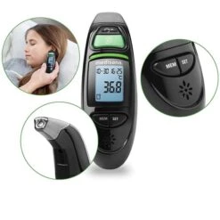 Medisana Fieberthermometer TM 750 Black, Infrarot, Stirn, Digital, Ohr Oder Kontaktlos -Franz-Mensch Shop 9f24601c661b906598a4ec3eb0634dbcc97b147e fieberthermometer medisana tm 750 black infrarot