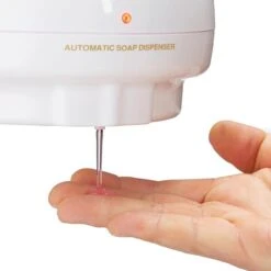 Relaxdays Seifenspender 10032661, Automatisch, Kunststoff, Mit Infrarotsensor, Weiß, 500ml -Franz-Mensch Shop a0d14c1454d6ff9eee21b891a62a4d50a89a0f88 seifenspender relaxdays 10032661 automatisch