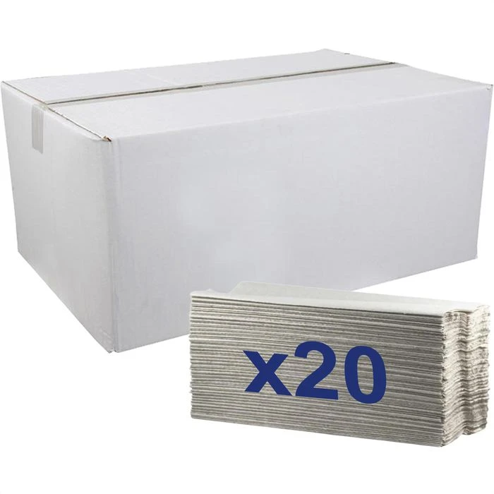 CWS Papierhandtücher Basic 277300, Natur, 1-lagig, Lagen-Falz, 25 X 33 Cm, 3600 Stück 3 CWS Papierhandtücher Basic 277300, Natur, 1-lagig, Lagen-Falz, 25 X 33 Cm, 3600 Stück