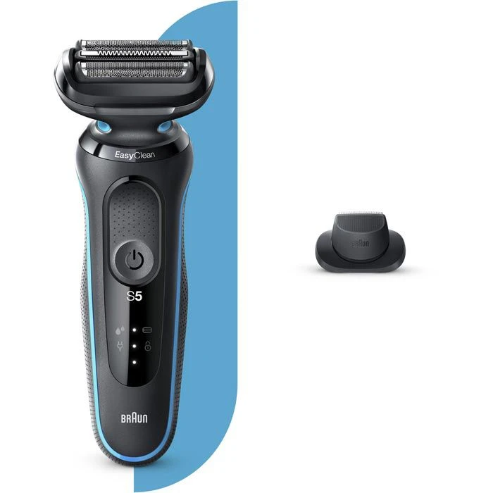 Braun Elektrorasierer Series 5 50-M1200s, Mintgrün, Wet & Dry, Mit EasyClick-Präzisionstrimmer 3 Braun Elektrorasierer Series 5 50-M1200s, Mintgrün, Wet & Dry, Mit EasyClick-Präzisionstrimmer