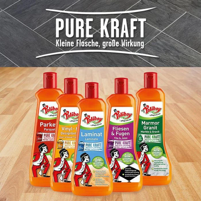 Poliboy Bodenpflege Marmor Granit Pflege, Für Stein, 500 Ml 4 Poliboy Bodenpflege Marmor Granit Pflege, Für Stein, 500 Ml – Bild 2