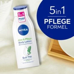 Nivea Bodylotion Aloe & Pflege, 5in1 Formel, Für Trockene Haut, 48h Feuchtigkeitspflege, 400ml 12 Nivea Bodylotion Aloe & Pflege, 5in1 Formel, Für Trockene Haut, 48h Feuchtigkeitspflege, 400ml -Franz-Mensch Shop b19ebb37ba8e1233a722ff99b6cc535846e207c9 bodylotion nivea aloe und pflege 5in1 formel