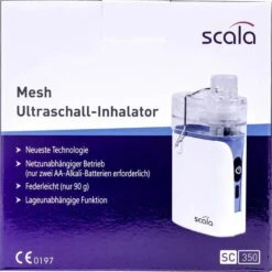 Scala Inhalator SC 350 Elektrisch, Ultraschall-Vernebler, 3 Aufsätze 11 Scala Inhalator SC 350 Elektrisch, Ultraschall-Vernebler, 3 Aufsätze -Franz-Mensch Shop b1a6e12300867b4353a433ed3f65855e29ac2b01 inhalator scala sc 350 elektrisch