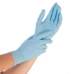 Franz-Mensch Einmalhandschuhe Allfood Safe, 26114, Nitril, Puderfrei, Blau, 250 Stück, Größe L -Franz-Mensch Shop b29fa1b8f66958e4b812560ff501e70eb85b5cfa einmalhandschuhe franz mensch allfood safe 26114