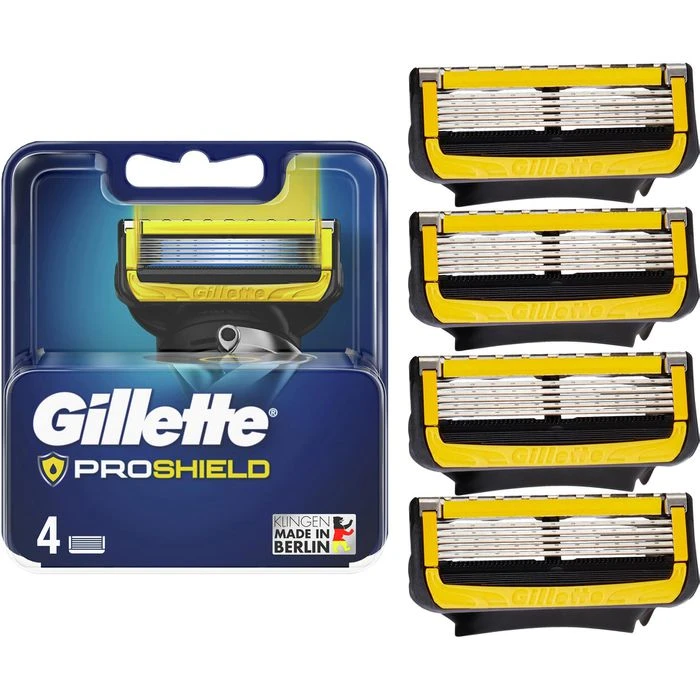 Gillette® Gillette Rasierklingen ProShield, Für Herren, 4 Stück 3 Gillette® Gillette Rasierklingen ProShield, Für Herren, 4 Stück
