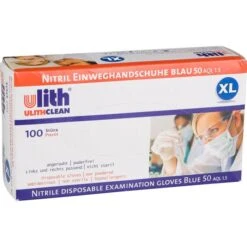 Ulith Nitril Blau Puderfrei Gr.XL Einmalhandschuhe, 100 Stück 7 Ulith Nitril Blau Puderfrei Gr.XL Einmalhandschuhe, 100 Stück -Franz-Mensch Shop c09f71fa5e03c9a9dbe135f932a0adaff28acbec einmalhandschuhe ulith nitril puderfrei 81653
