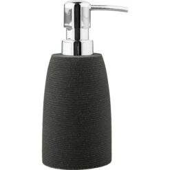 Wenko Seifenspender Goa, 21719100, Kunststein, Grau, 210ml -Franz-Mensch Shop c3d820c69685e2f5d32cf296226da1f680d1a91b seifenspender wenko goa 21719100