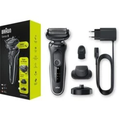 Braun Elektrorasierer Series 5 50-W4200cs, Weiß, Wet & Dry, Mit EasyClick-Präzisionstrimmer -Franz-Mensch Shop c4368b5a32af4c5da06bd3e2af3d34a22d9eaba6 elektrorasierer braun series 5 50 w4200cs weiss