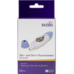 Scala Fieberthermometer SC 53 Infrarot, Ohr, Schläfe, Fieberalarm -Franz-Mensch Shop c71e5c04084113877a1e3c8e472f5857fa9a552f fieberthermometer scala sc 53 infrarot