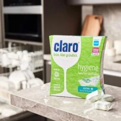 Claro Spülmaschinentabs Hygiene Tabs, Alles In 1, 99,99% Desinfektion, Phosphatfrei, 30 Tabs 12 Claro Spülmaschinentabs Hygiene Tabs, Alles In 1, 99,99% Desinfektion, Phosphatfrei, 30 Tabs -Franz-Mensch Shop c742fb981a56b0867f1e43d1159086330dcd8240 spuelmaschinentabs claro hygiene tabs alles in 1