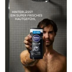 Nivea Duschgel Men Pflegedusche Active Clean, Für Männer, 250ml -Franz-Mensch Shop c94757b72d7d36011a8a3764b33dab8373eb4984 duschgel nivea men pflegedusche active clean
