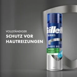 Gillette® Gillette Rasiergel Series Sensitive, Für Männer, Mit Aloe Vera, 200ml -Franz-Mensch Shop c958e7a00e7b2ee8c1ef414af9535d5449172b94 rasiergel gillette series sensitive