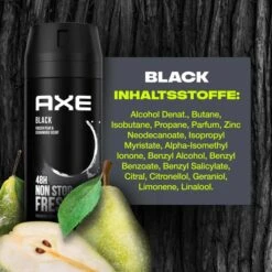 Axe Deodorant Bodyspray Black, 150ml, Für Herren, Ohne Aluminium, Spray -Franz-Mensch Shop d0ba399ee431e768b0119e6e9c9e74f9b725e92a deodorant axe bodyspray black 150ml