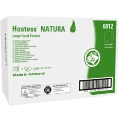 Hostess-NATURA Papierhandtücher 6812, 2-lagig, C-Falz, 25 X 50 Cm, 1680 Stück -Franz-Mensch Shop d4ba88dc68abc2fd6147c570f37f0bf1b235de77 papierhandtuecher hostess natura 6812