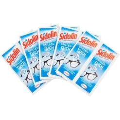 Sidolin Brillenputztücher Brillentücher, Streifenfrei, Einzeln Verpackt, 50 Stück -Franz-Mensch Shop d611e016b4875ad0fabfb9e364cfa5684b97134a brillenputztuecher sidolin brillentuecher