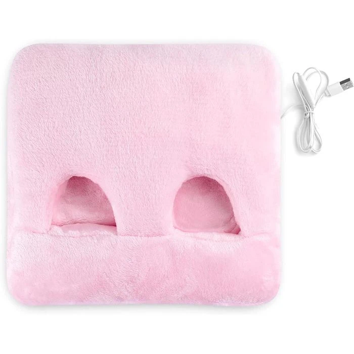 Navaris Fußwärmer Fußheizung, Pink, Elektrisch, 3 Temperaturstufen, Mit USB-Anschluss 7 Navaris Fußwärmer Fußheizung, Pink, Elektrisch, 3 Temperaturstufen, Mit USB-Anschluss – Bild 5