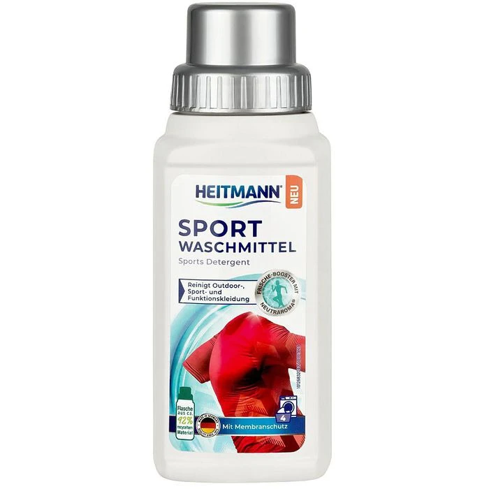Heitmann Waschmittel Sport, 1010138, Flüssig, 250 Ml, 4 Waschladungen 3 Heitmann Waschmittel Sport, 1010138, Flüssig, 250 Ml, 4 Waschladungen