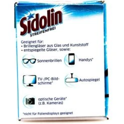 Sidolin Brillenputztücher Brillentücher, Streifenfrei, Einzeln Verpackt, 50 Stück -Franz-Mensch Shop e0af91129a3f7f5a697712c6061b6558527690f5 brillenputztuecher sidolin brillentuecher