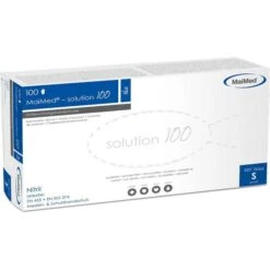 MaiMed Einmalhandschuhe Solution Nitril, Puderfrei, Blau, 100 Stück, Gr. L 7 MaiMed Einmalhandschuhe Solution Nitril, Puderfrei, Blau, 100 Stück, Gr. L -Franz-Mensch Shop e35b75377d00824517704e10abe1d945dc83302e einmalhandschuhe maimed solution nitril puderfrei
