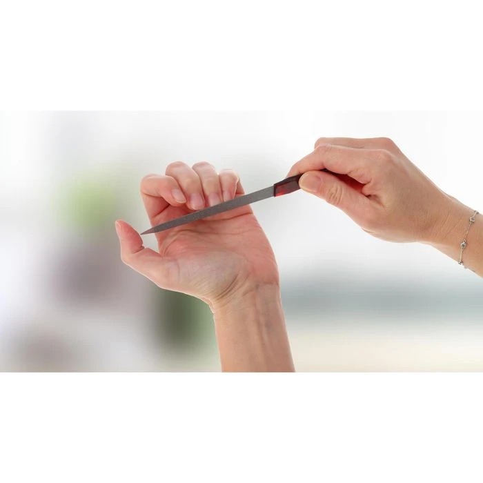 Elina-med Nagelfeile Professional Quality, 2er Set, Saphirfeile, Metall, 13 Cm Und 17 Cm 5 Elina-med Nagelfeile Professional Quality, 2er Set, Saphirfeile, Metall, 13 Cm Und 17 Cm – Bild 3