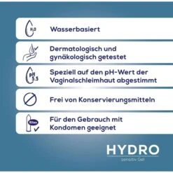 Ritex Gleitgel Hydro Sensitiv Gel, Wasserbasiert, 50 Ml -Franz-Mensch Shop f654e1d18cd00e137eac5c70dea737851e1038c2 gleitgel ritex hydro sensitiv gel