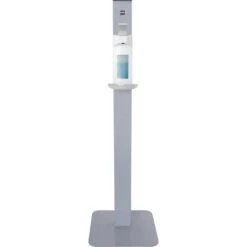 Helit Desinfektionsmittelspender The Aseptic, Mit Ständer, Stehend, Grau, 1000ml -Franz-Mensch Shop ffa43ebe8b275eec4fe8a62869e778f2c4c5aeca desinfektionsmittelspender helit the aseptic